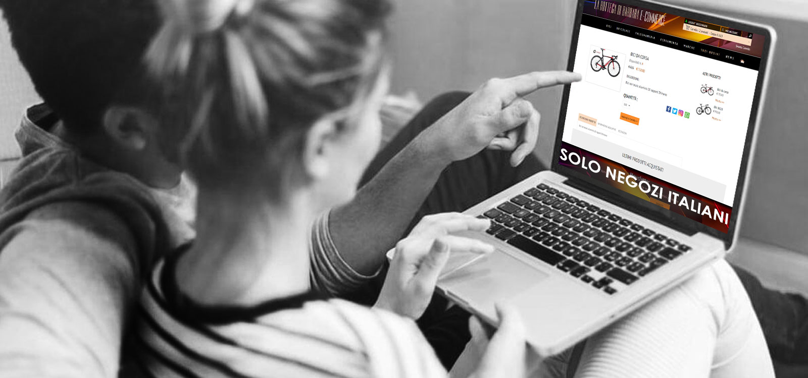 commercio elettronico compra in Italia