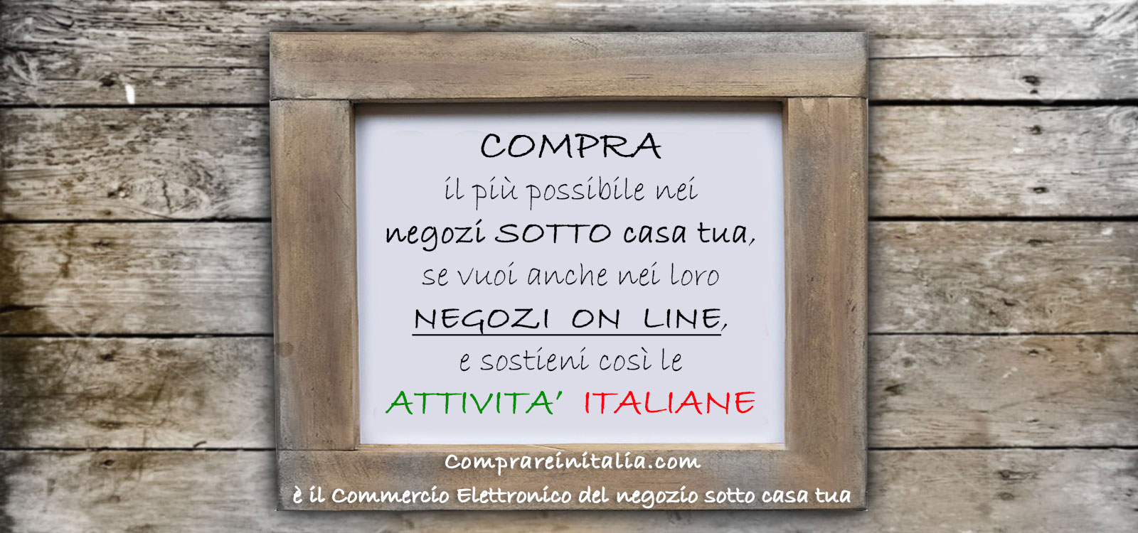 commercio elettronico compra in Italia