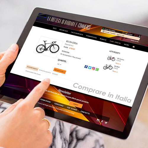 commercio elettronico compra in Italia